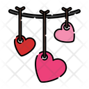Hanging Hearts Icon