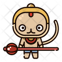Hanuman Character Avatar Icon