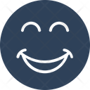 Happy Baffled Emoticon Emoticons Icon