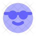 Happy Joyous Smiling Emoji Icon