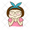 Smile Happy Dreamy Grin Miumiu Emoticon Expression Icon