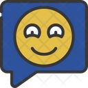 Happy Review Message Icon