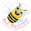 Bee Bumblebee Happy Bee Icon