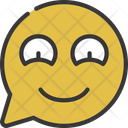 Happy Emoji Message Icon