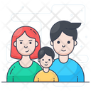 Happy Family Icon