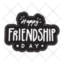 Happy Friendship Day Icon