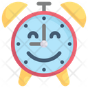 Online Shopping Happy Hour Alarm Icon