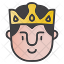 Happy King Icon