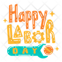 Happy Labor Day Icon