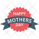 Happy Mother Day Mother Banner Icon