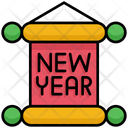 Happy New Year Icon