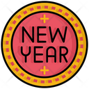 Happy New Year Sticker Icon