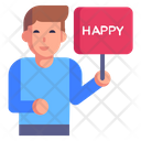 Happy Person  Icon