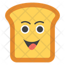 Happy Toast Emoji Emoticon Emotion Icon