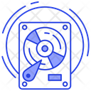 Hard Disc Hard Drive Electronic Hardware Icon