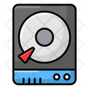 Hard Disk Hardware Disc Player Icon