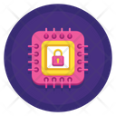 Hardware Security Secure Processor Secure Device Icon
