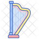 Harp Lyre Musical Instrument Icon