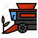 Harvester Vehicle Machine Icon