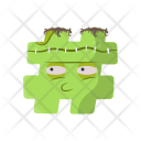 Hash Number Mathematics Icon