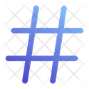 Hashtag Punctuation Orthography Icon