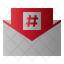 Mail Hastag Message Icon