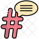Hastag Tag Sign Icon