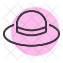 Hat Brim Summer Icon