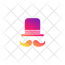 Hat Moustache Icon