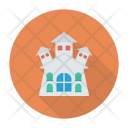 Haunted Home Building Icon