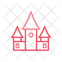 Haunted Building House Icon
