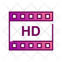 Hd Hd Video Video Reel Icon