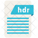 Hdr Format File Icon