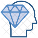 Education Head Diamond Icon