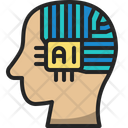 Head Artificial Intelligence Ai Icon