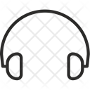 Headphones Music Computer Icon