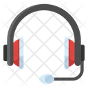 Headphones Headset With Mic Earbuds Icon