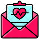 Email Report Heart Icon