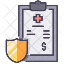 Ihealth Report Health Report Medical Claim Icon