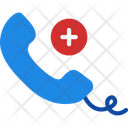 Health Service Emergency Call Medical Helpline Icon