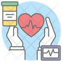 Healthcare Heartbeat Cardiology Icon