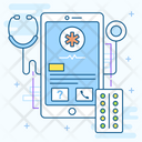 Online Healthcare Medical App Healthcare App Icon