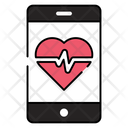 Mobile Healthcare Mobile Cardiology Medical App Icon