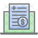 Healthcare Invoice  Icon