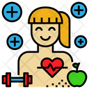 Healthy Fit Robust Icon