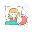 Healthy Sleep Pattern Icon