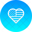 Heart Star Flag Icon
