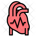 Vital Sign Pulse Medical Icon