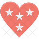 Heart Love Star Icon