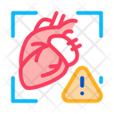 Heart Disease Attention Icon